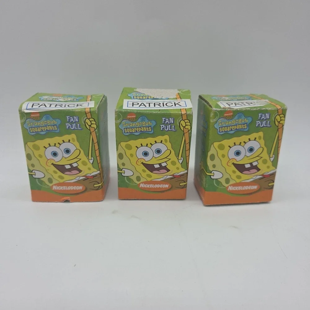 NEW Lot Of 3 Spongebob Squarepants PATRICK STAR Ceiling Fan and Light Pull